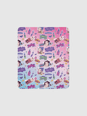 KPop Demon Hunters Sherpa Blanket HUNTR/X Sticker Inspired