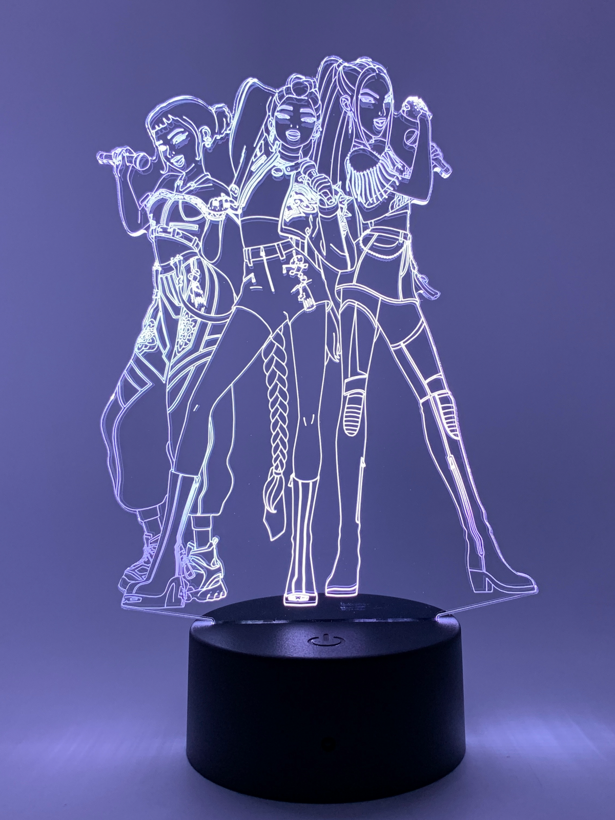 KPop Demon Hunters LED Lamp HUNTR/X