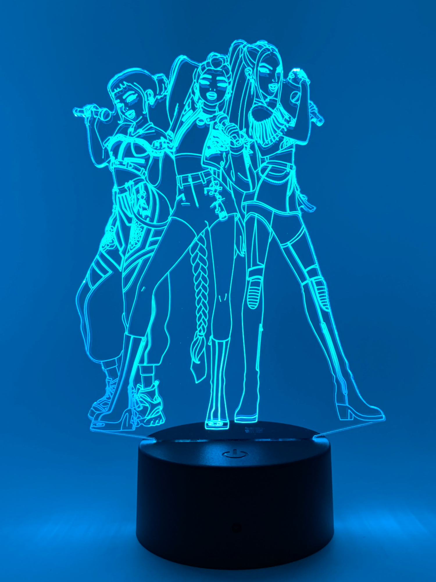 KPop Demon Hunters LED Lamp HUNTR/X