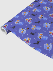 KPop Demon Hunters Derpy Tiger and Stussie Magpie Wrapping Paper