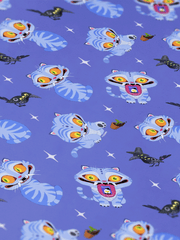 KPop Demon Hunters Derpy Tiger and Stussie Magpie Wrapping Paper