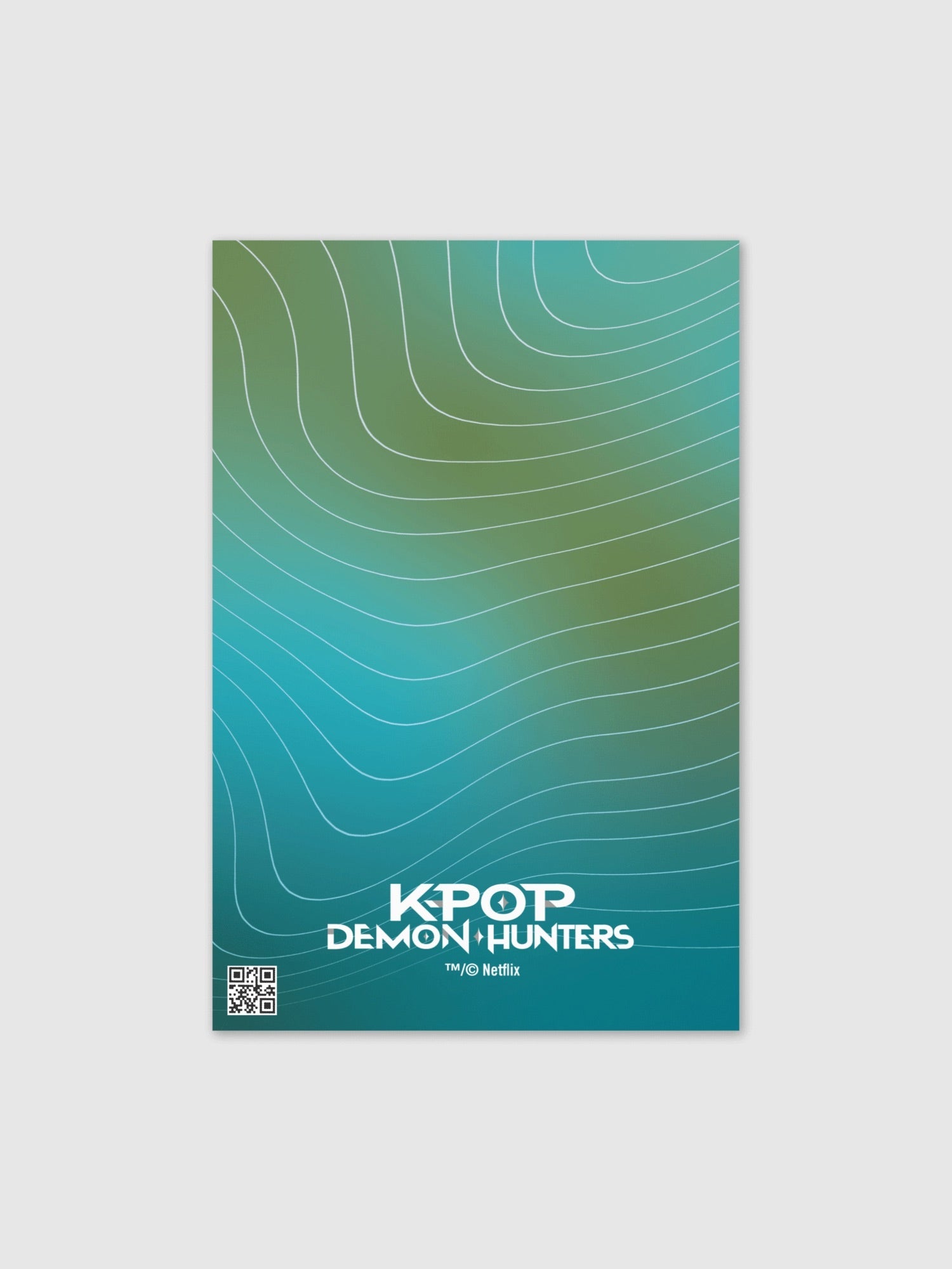 KPop Demon Hunters HUNTR/X Golden Birthday Card