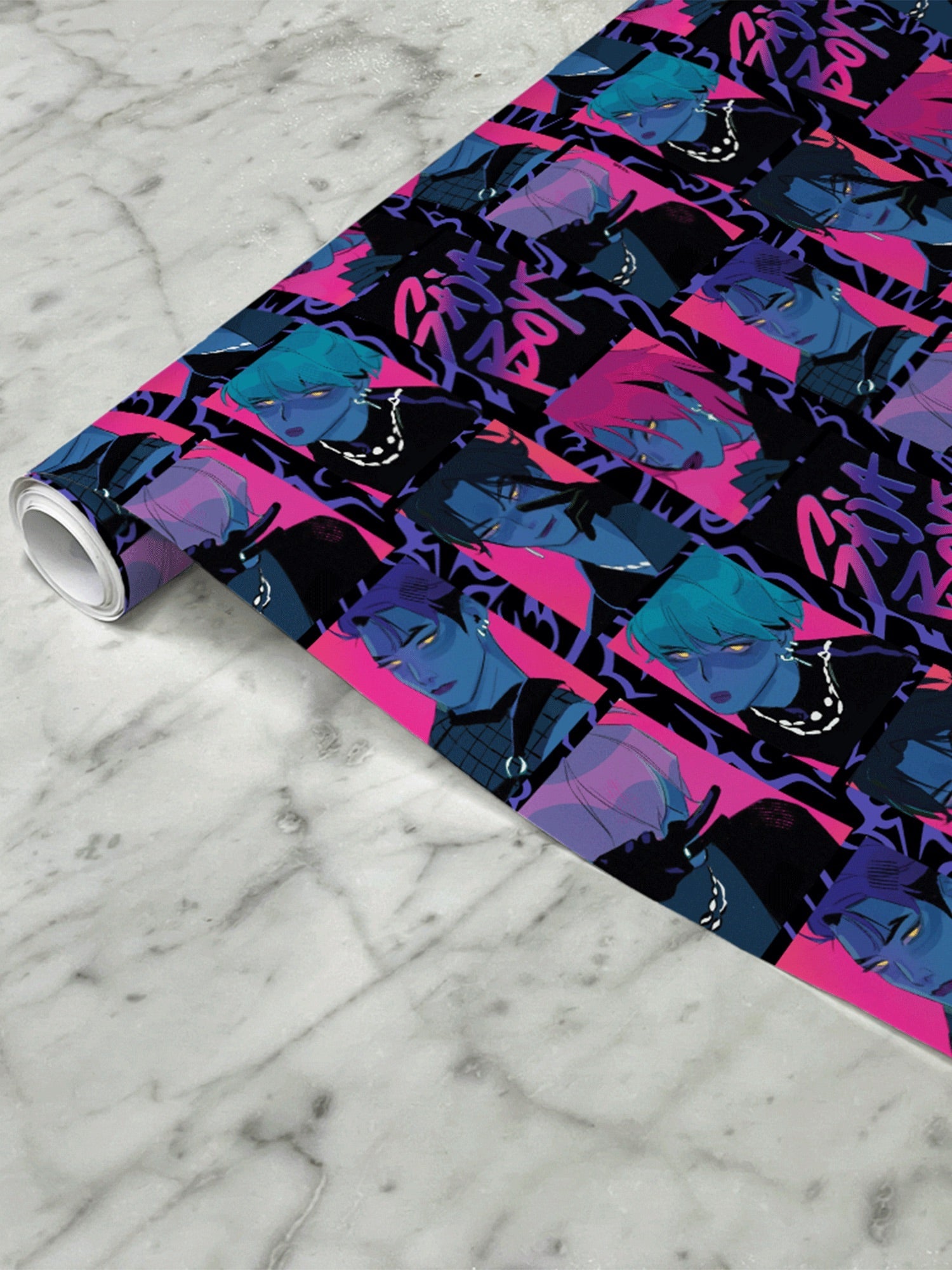 KPop Demon Hunters Demon SAJA BOYS Wrapping Paper
