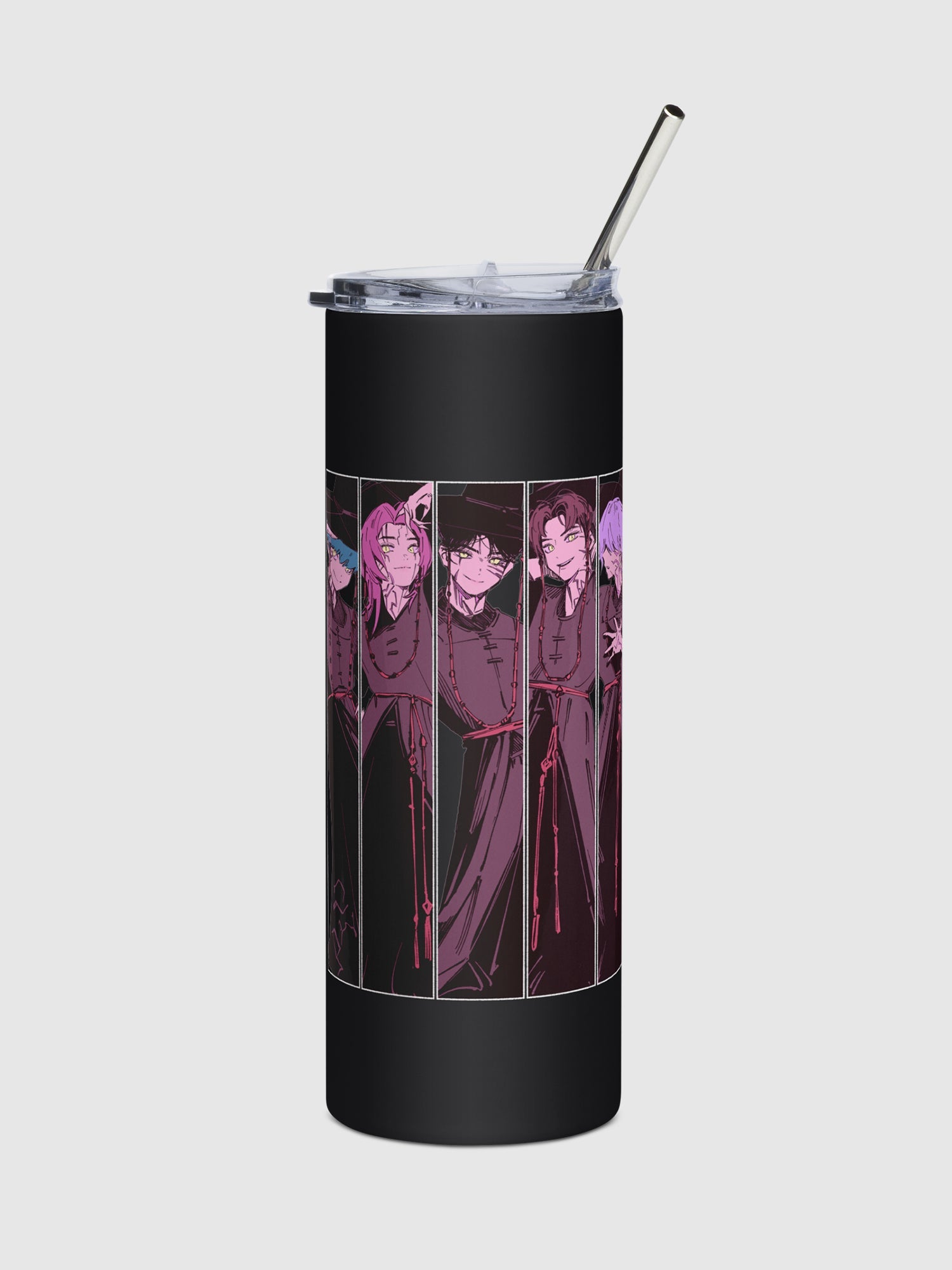 KPop Demon Hunters Tumbler HUNTR/X + Saja Boys Polo Tokki