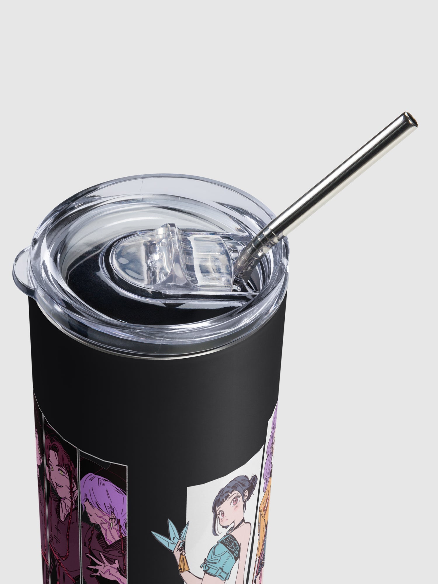KPop Demon Hunters Tumbler HUNTR/X + Saja Boys Polo Tokki
