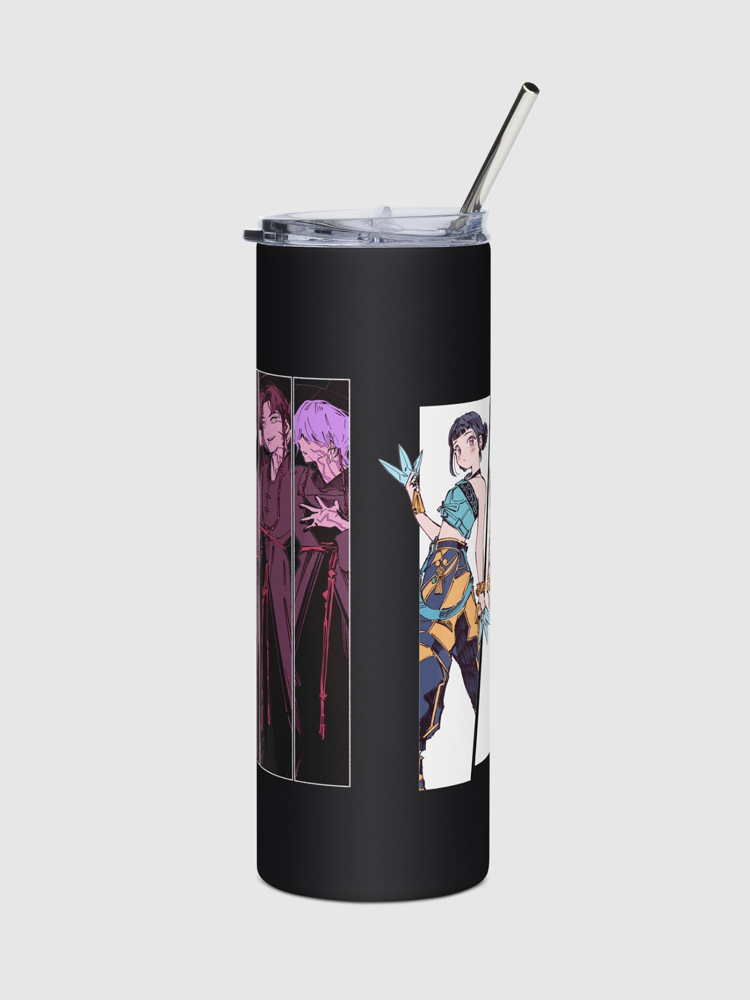 KPop Demon Hunters Tumbler HUNTR/X + Saja Boys Polo Tokki