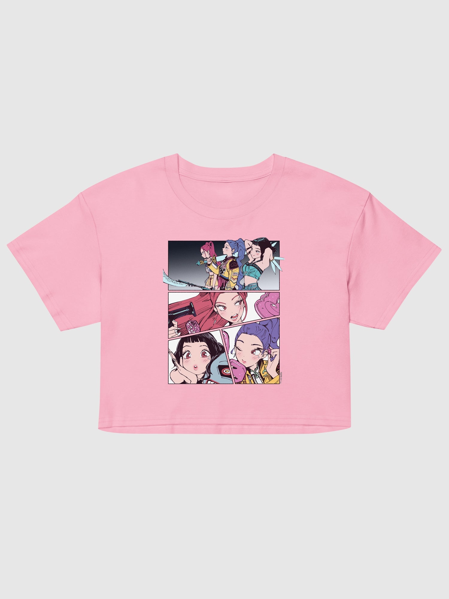 KPop Demon Hunters Women's Crop Top Polo Tokki