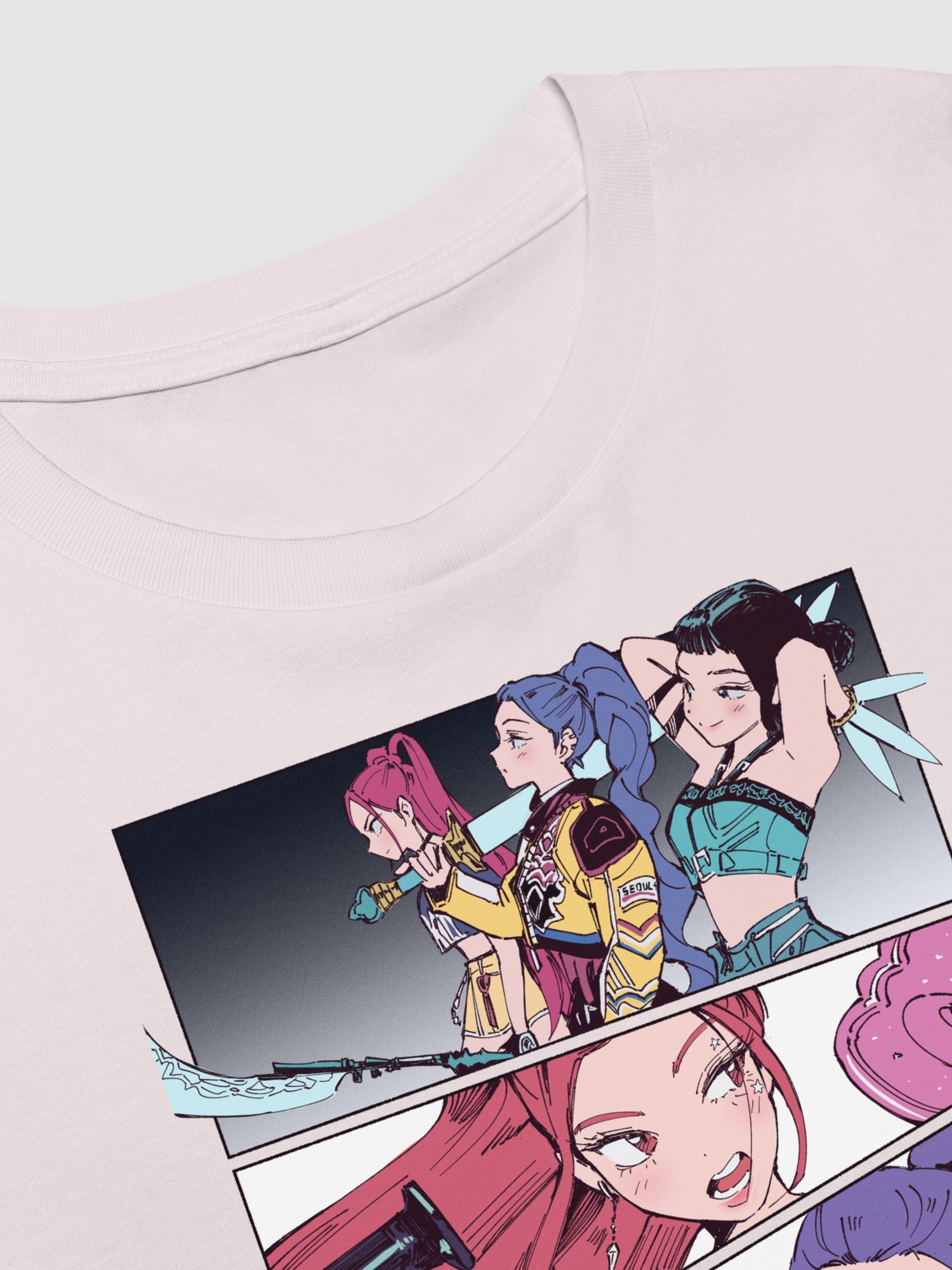 KPop Demon Hunters Women's Crop Top Polo Tokki