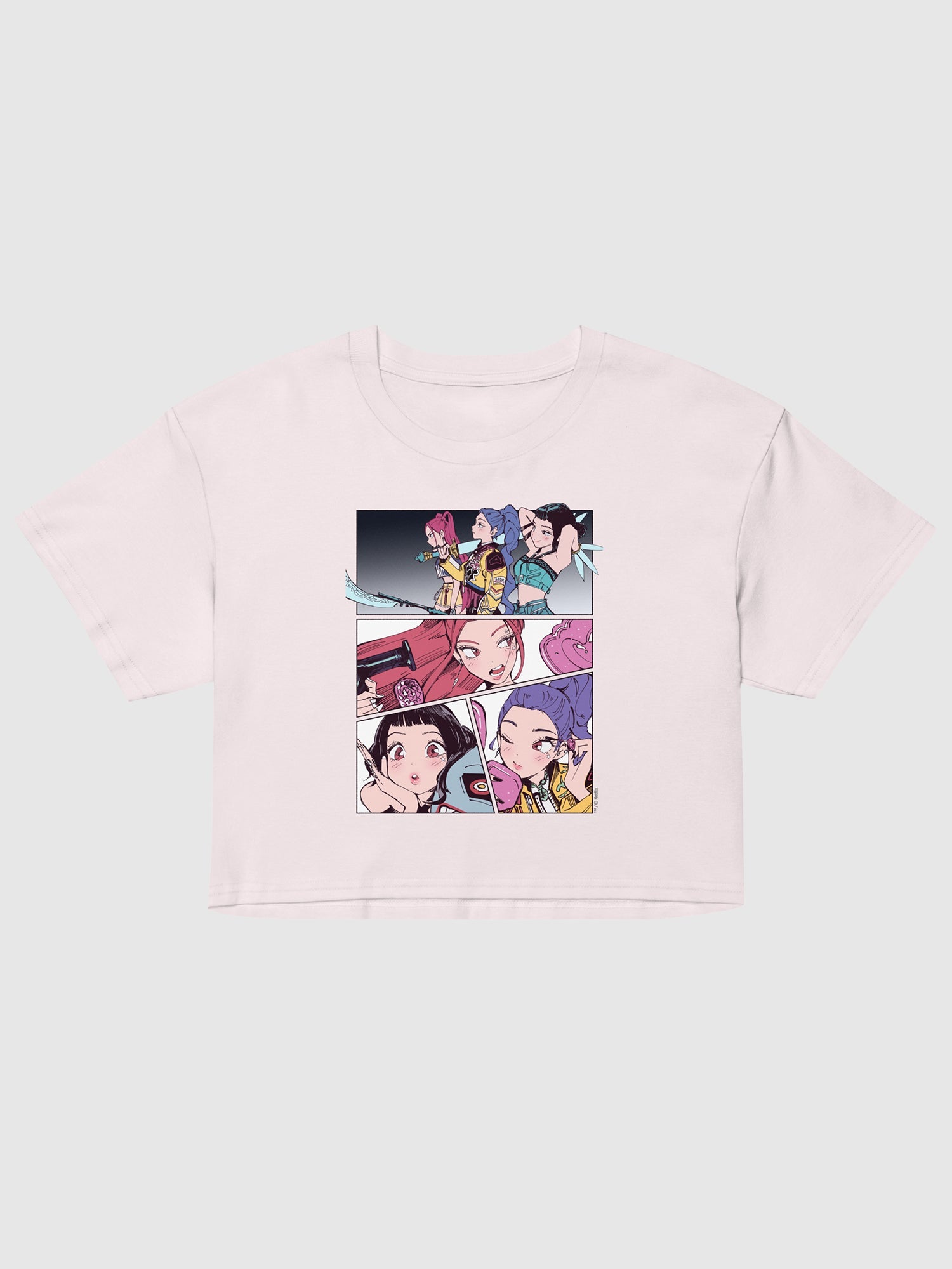 KPop Demon Hunters Women's Crop Top Polo Tokki