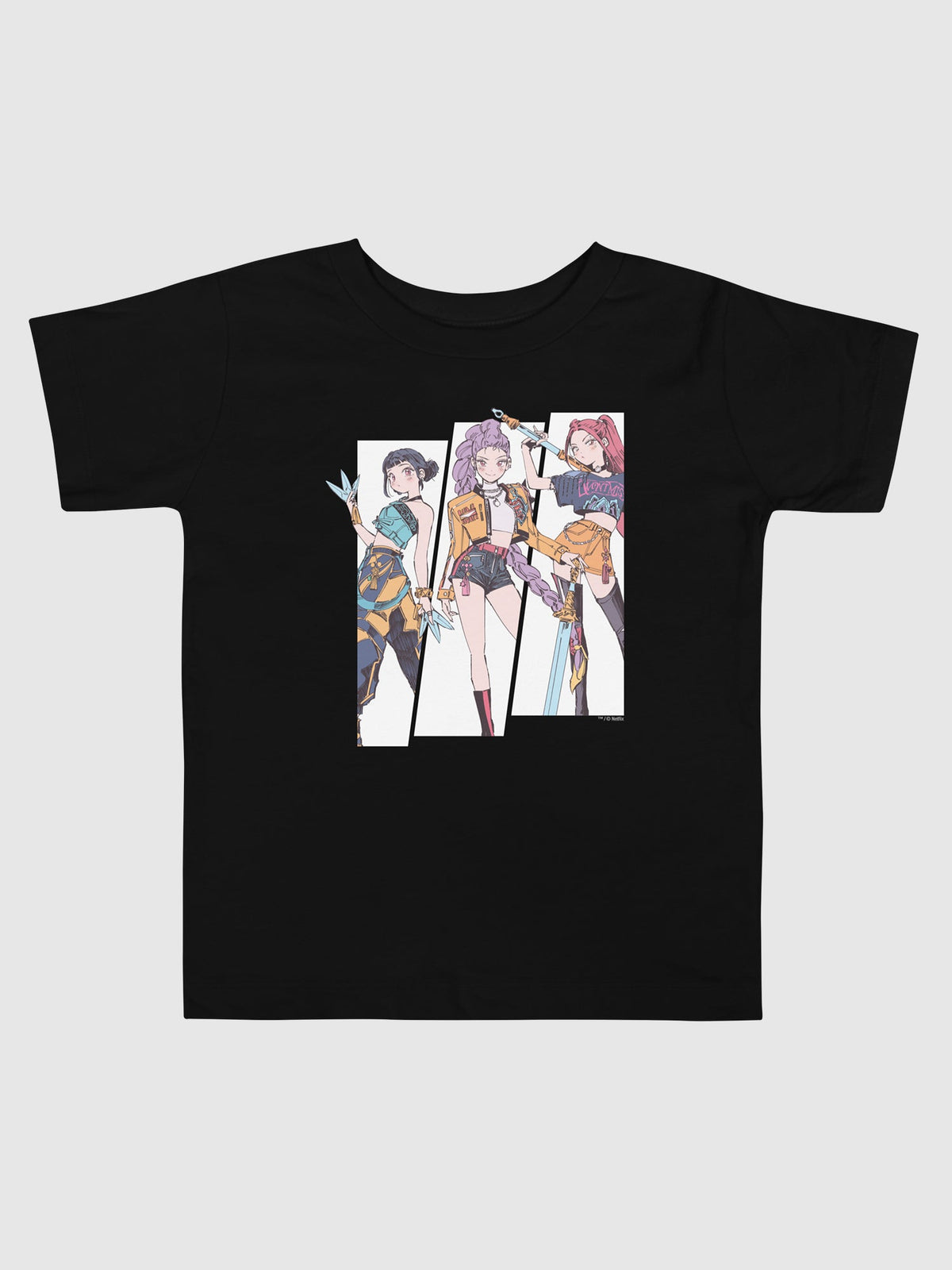KPop Demon Hunters Toddler T-Shirt HUNTR/X Polo Tokki