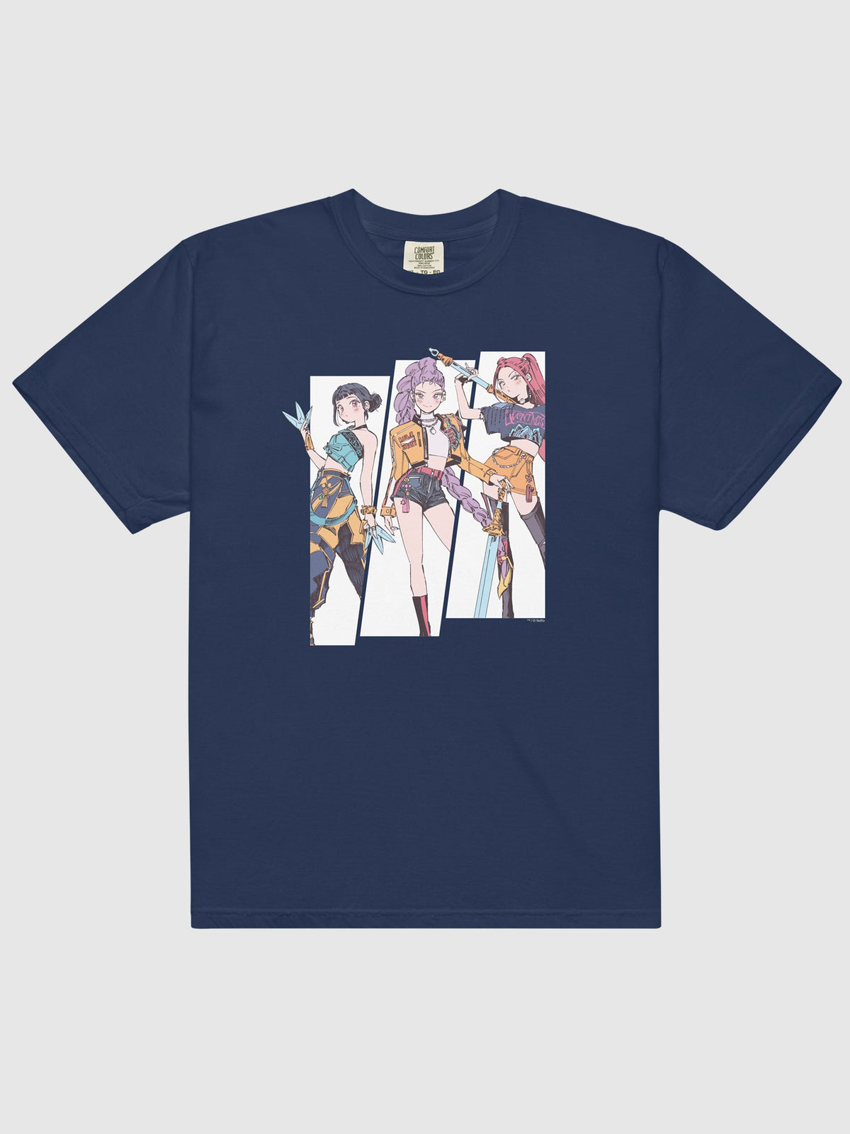 KPop Demon Hunters Comfort Colors T-Shirt HUNTR/X Polo Tokki