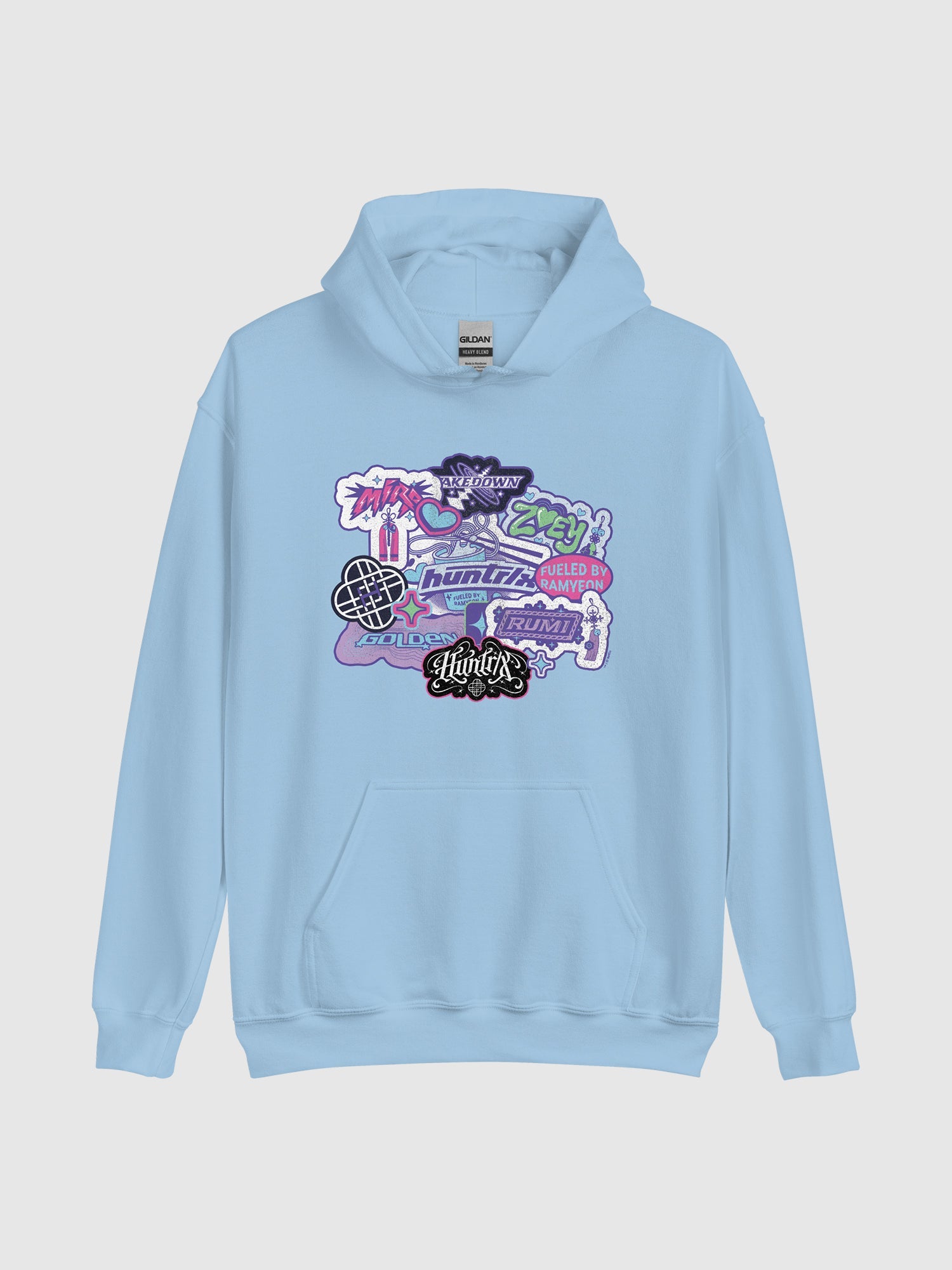 KPop Demon Hunters HUNTR/X Hoodie Collage
