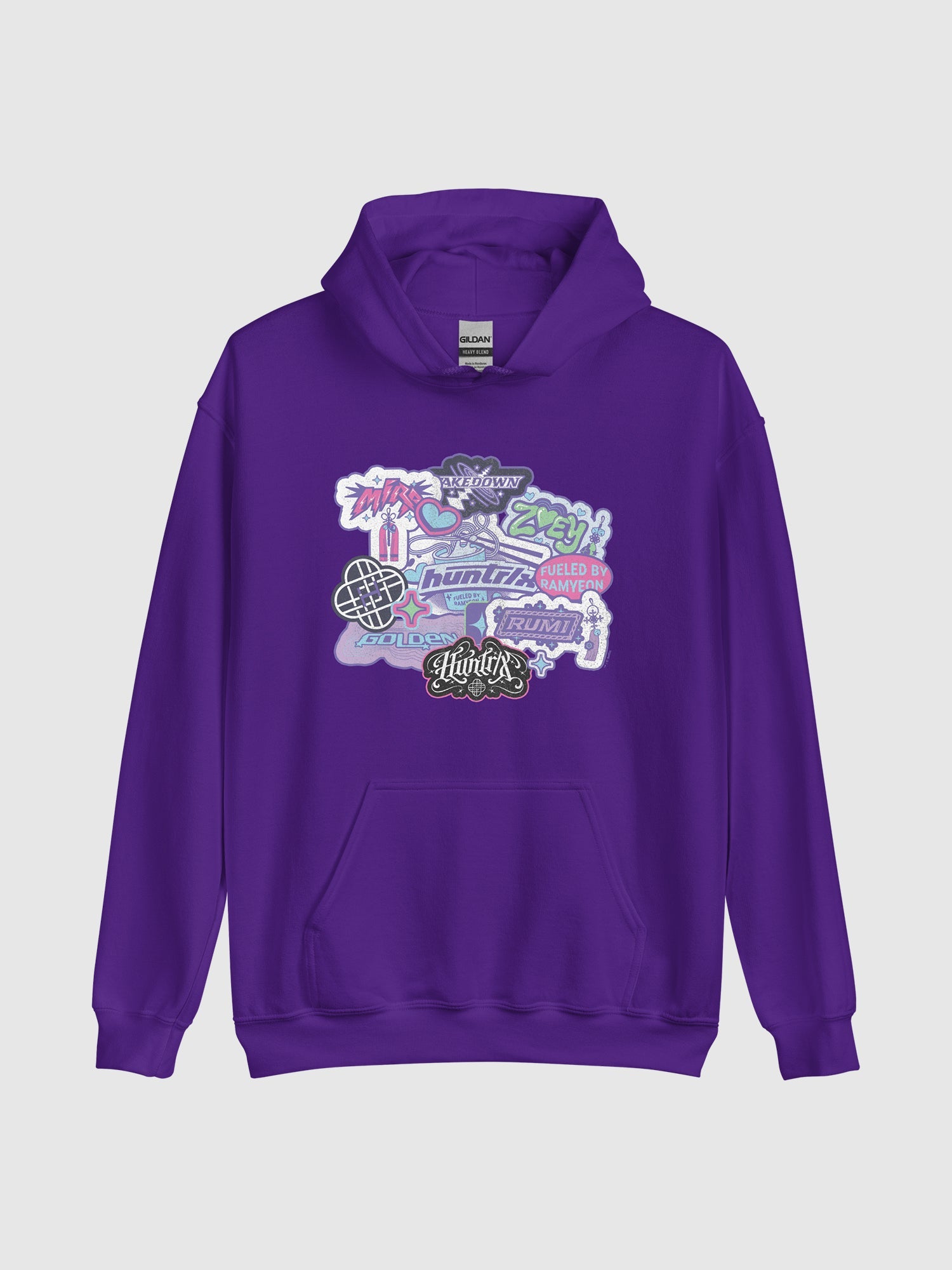 KPop Demon Hunters HUNTR/X Hoodie Collage