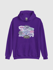 KPop Demon Hunters HUNTR/X Hoodie Collage