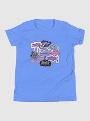 KPop Demon Hunters HUNTR/X Youth T-Shirt Collage