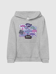 KPop Demon Hunters HUNTR/X Youth Hoodie Collage
