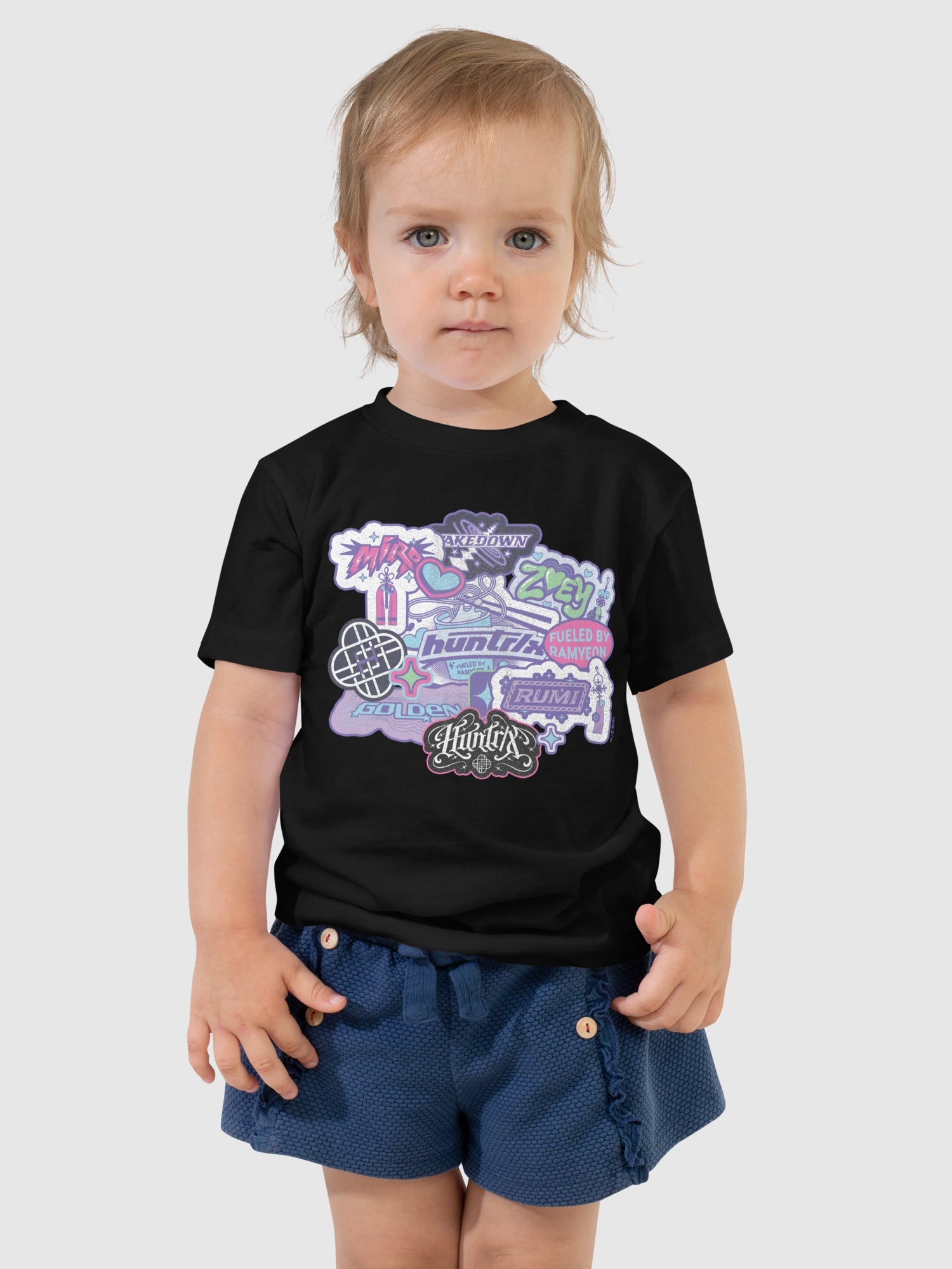 KPop Demon Hunters HUNTR/X Toddler T-Shirt Collage