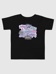 KPop Demon Hunters HUNTR/X Toddler T-Shirt Collage