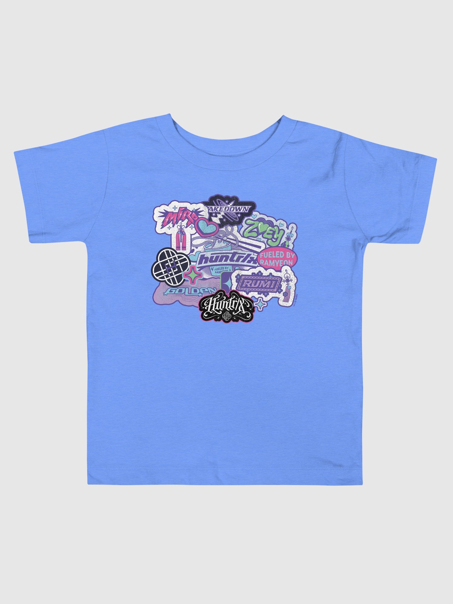 KPop Demon Hunters HUNTR/X Toddler T-Shirt Collage