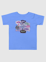 KPop Demon Hunters HUNTR/X Toddler T-Shirt Collage