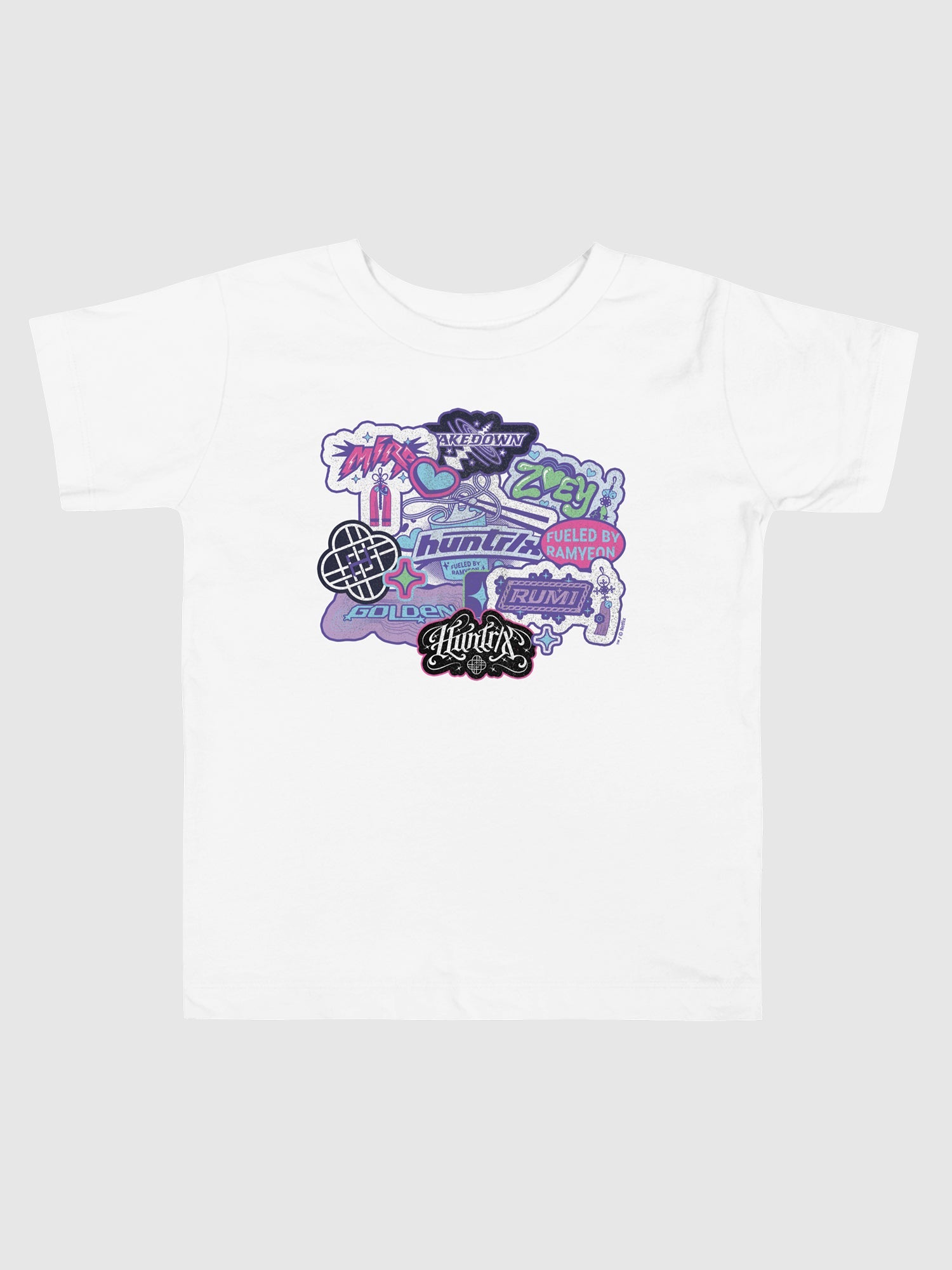 KPop Demon Hunters HUNTR/X Toddler T-Shirt Collage