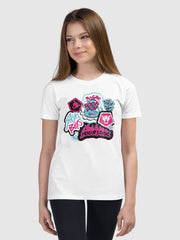 KPop Demon Hunters Saja Boys Youth T-Shirt Collage
