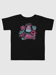 KPop Demon Hunters Saja Boys Toddler T-Shirt Collage