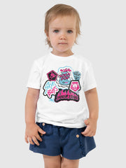 KPop Demon Hunters Saja Boys Toddler T-Shirt Collage