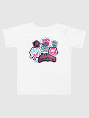 KPop Demon Hunters Saja Boys Toddler T-Shirt Collage