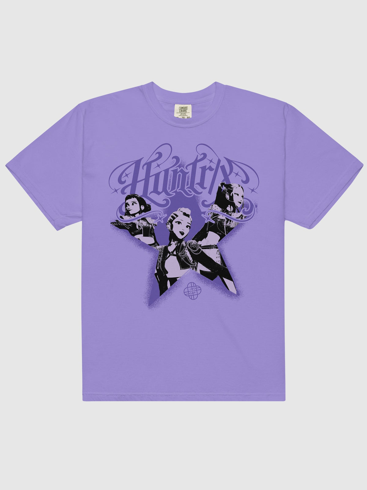 KPop Demon Hunters HUNTR/X Comfort Colors T-Shirt Star