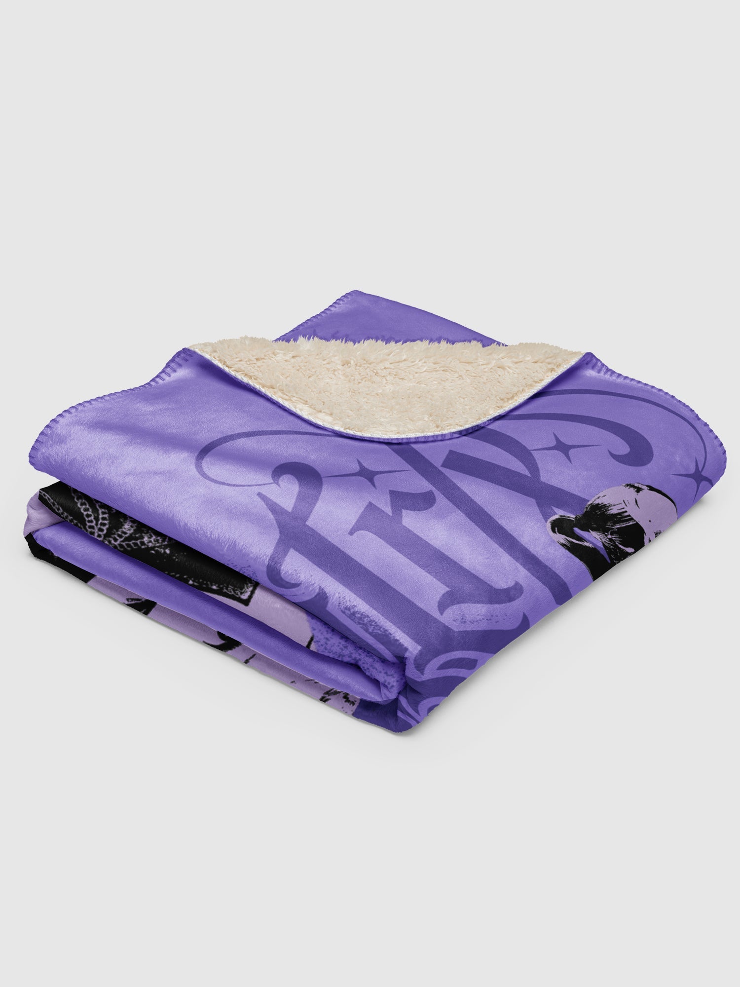 KPop Demon Hunters HUNTR/X Sherpa Blanket Star