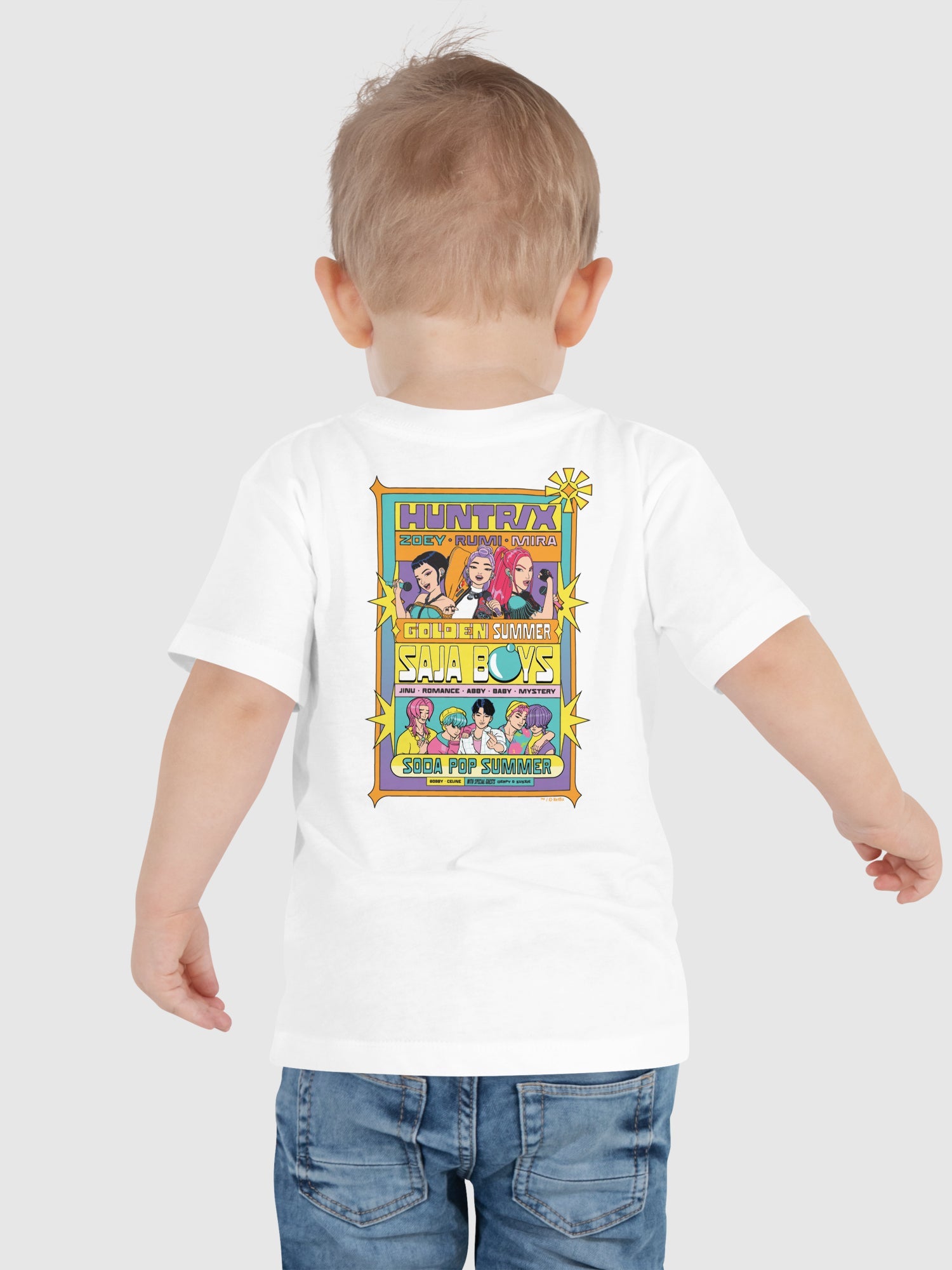 KPop Demon Hunters Toddler T-Shirt HUNTR/X & Saja Boys Tour Mode