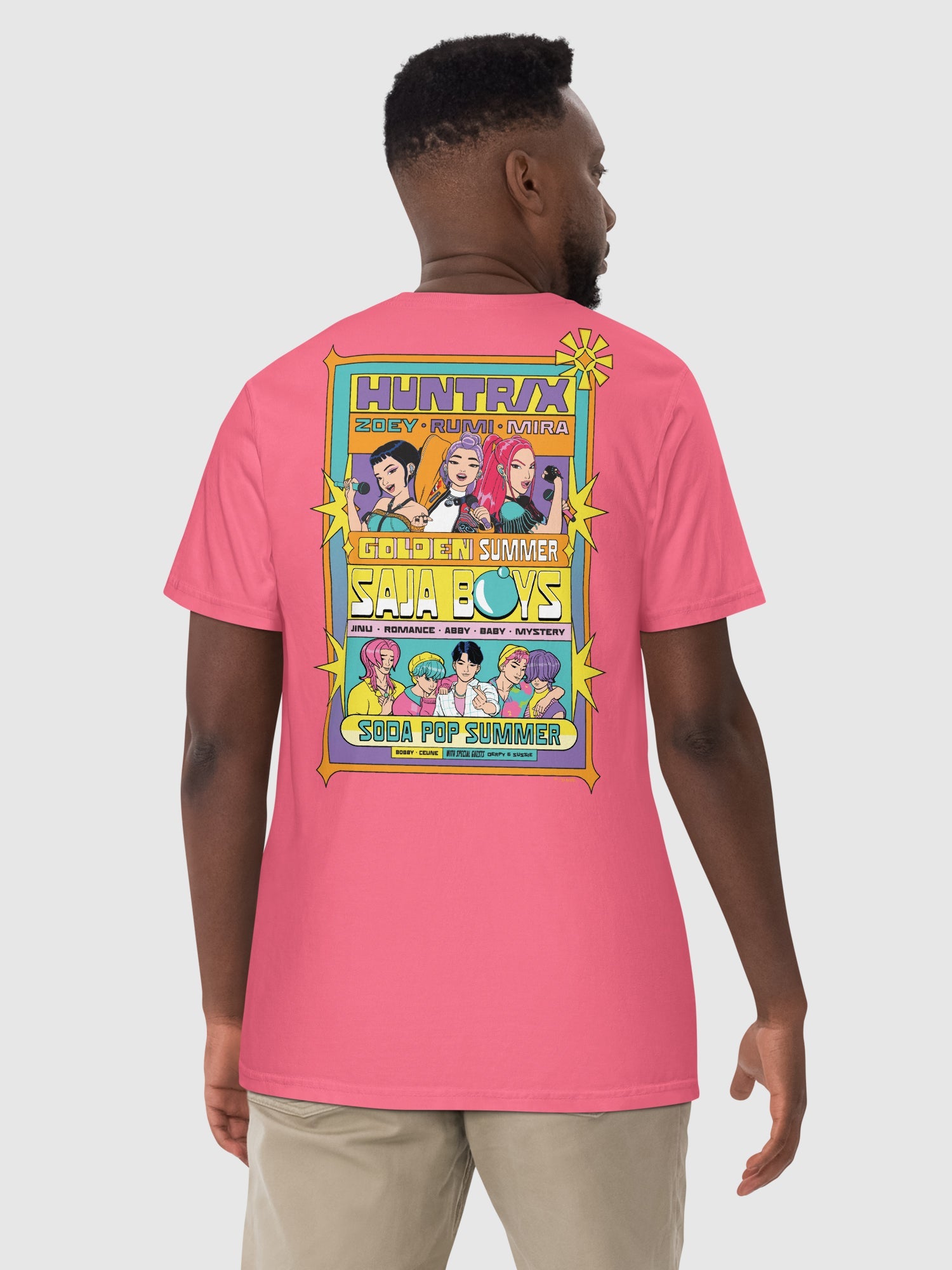 KPop Demon Hunters T-Shirt HUNTR/X & Saja Boys Tour Mode