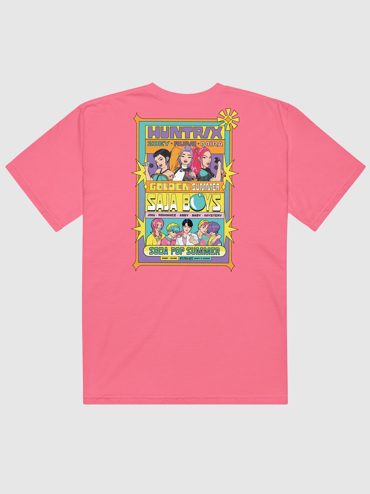 KPop Demon Hunters T-Shirt HUNTR/X & Saja Boys Tour Mode