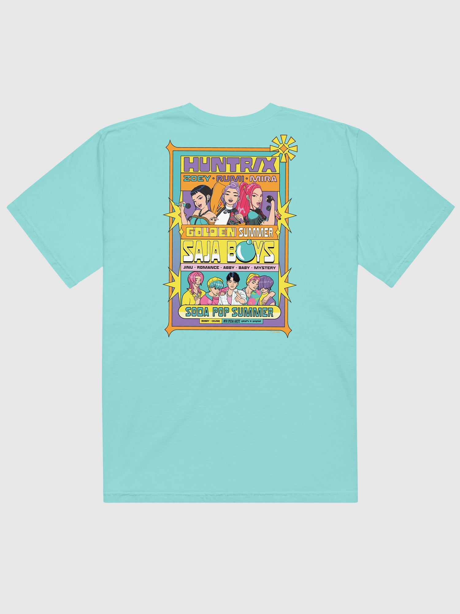 KPop Demon Hunters T-Shirt HUNTR/X & Saja Boys Tour Mode