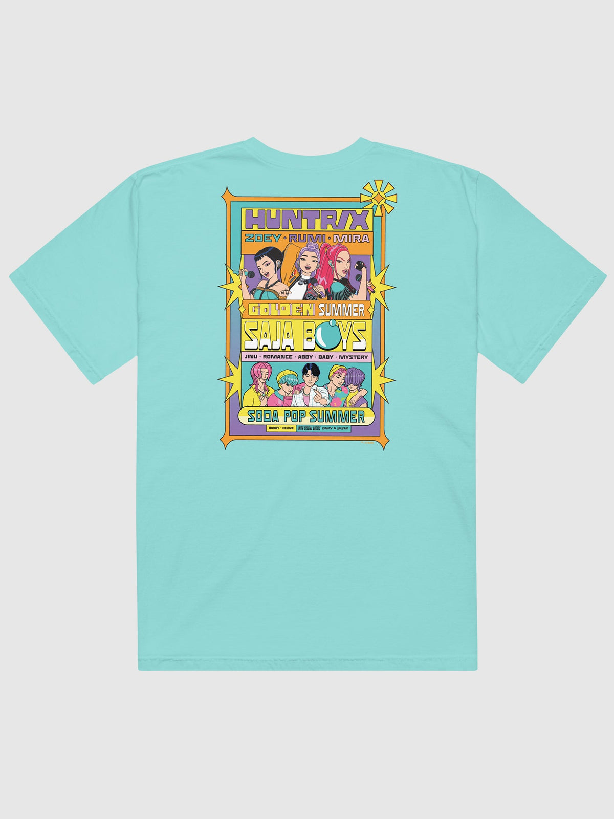 KPop Demon Hunters T-Shirt HUNTR/X & Saja Boys Tour Mode