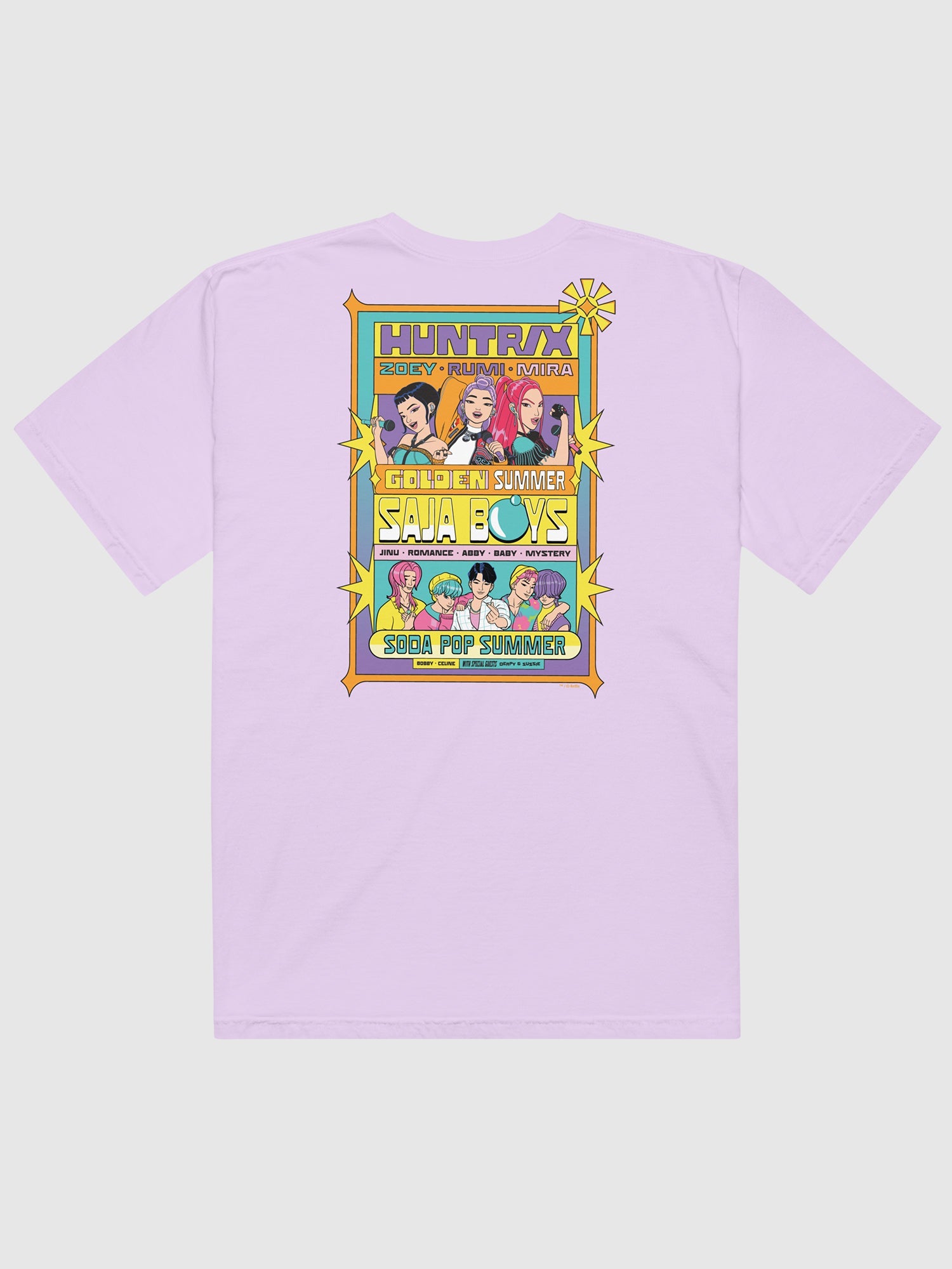 KPop Demon Hunters T-Shirt HUNTR/X & Saja Boys Tour Mode