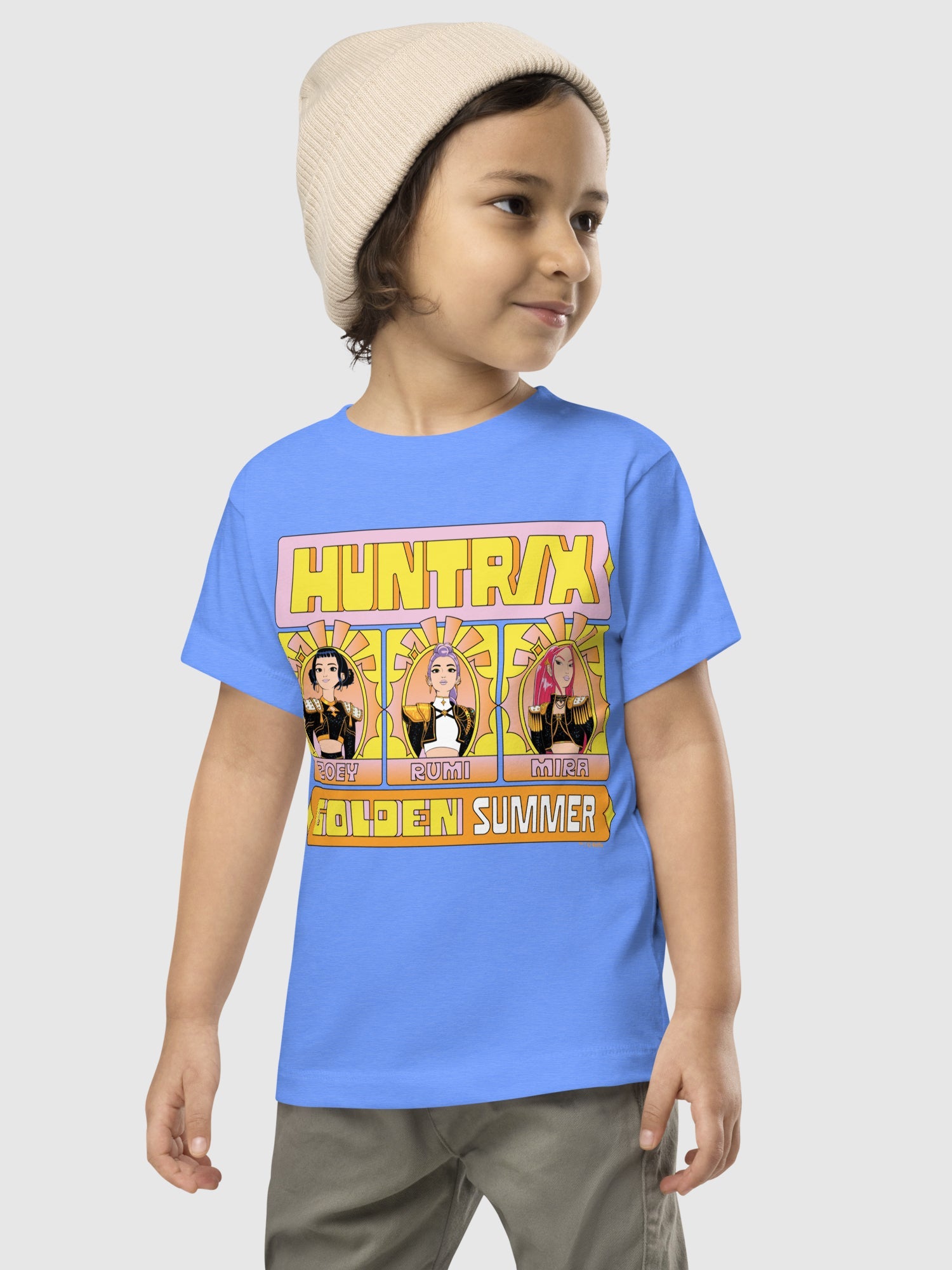 KPop Demon Hunters Toddler T-Shirt HUNTR/X Golden Summer
