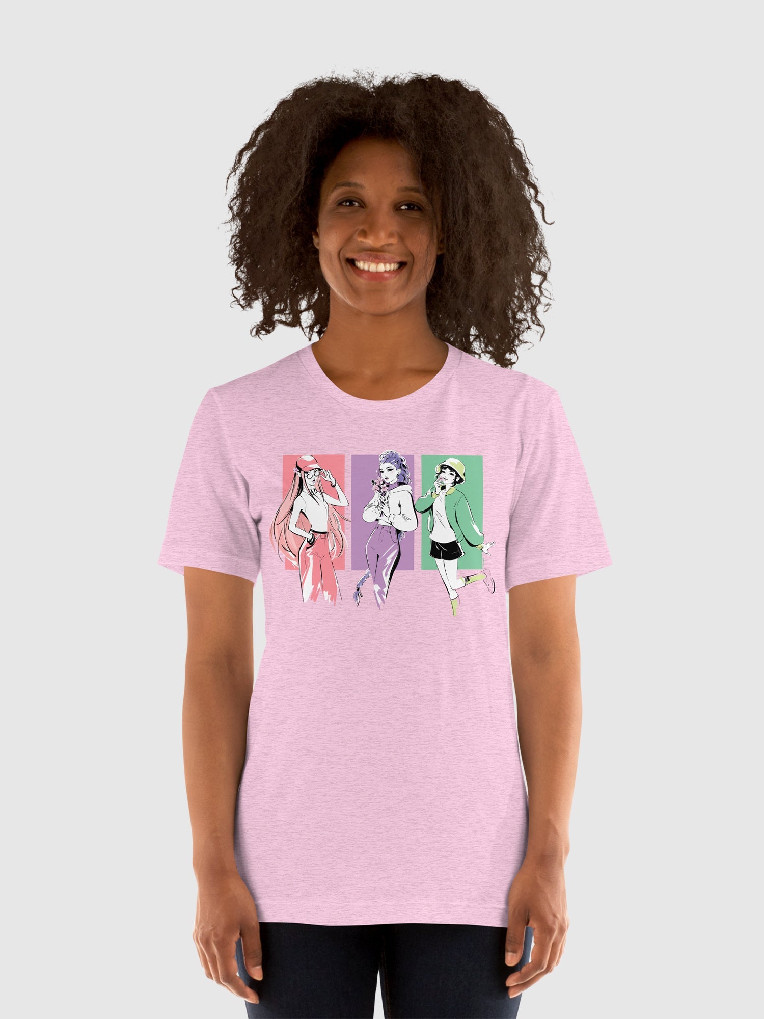 KPop Demon Hunters HUNTR/X T-Shirt Spring
