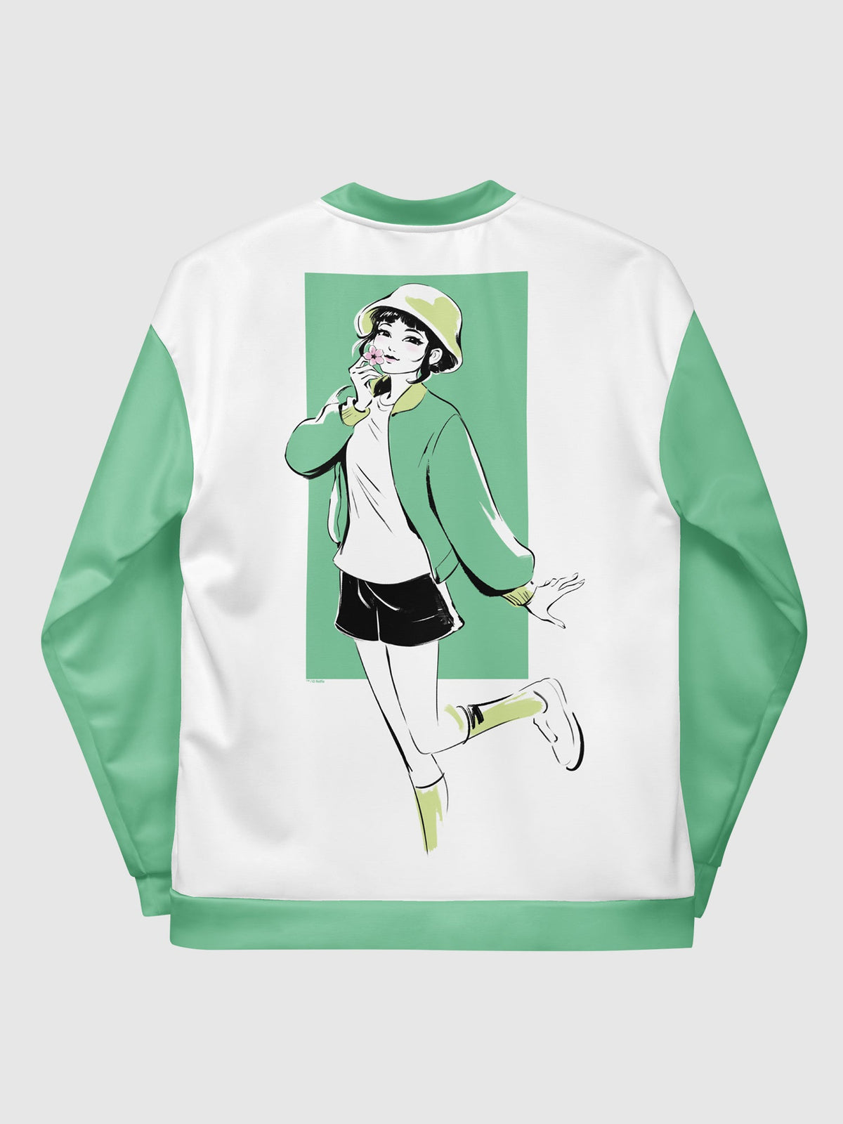 KPop Demon Hunters Bomber Jacket Zoey Spring