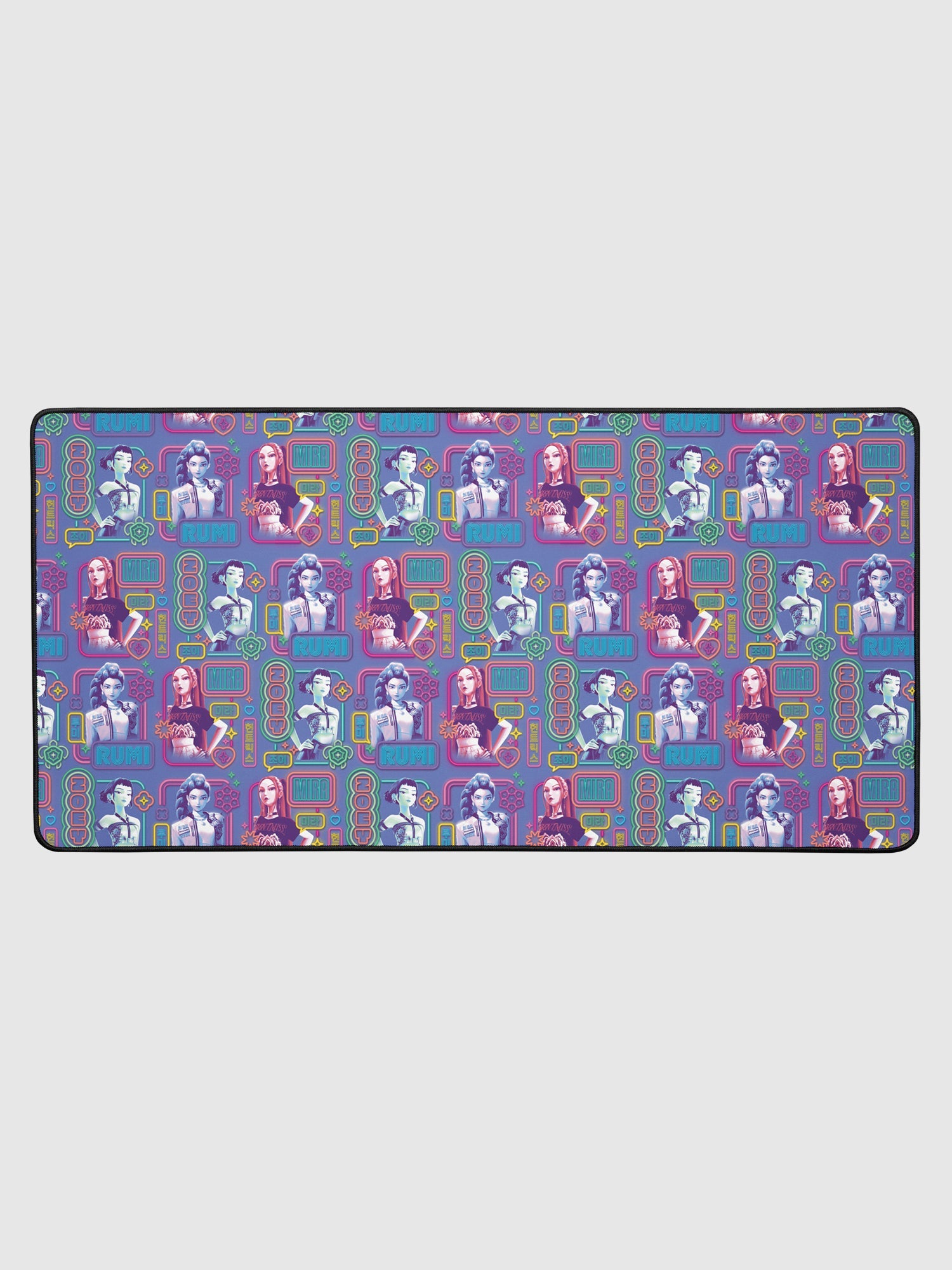 KPop Demon Hunters Desk Mat HUNTR/X Summer Nights