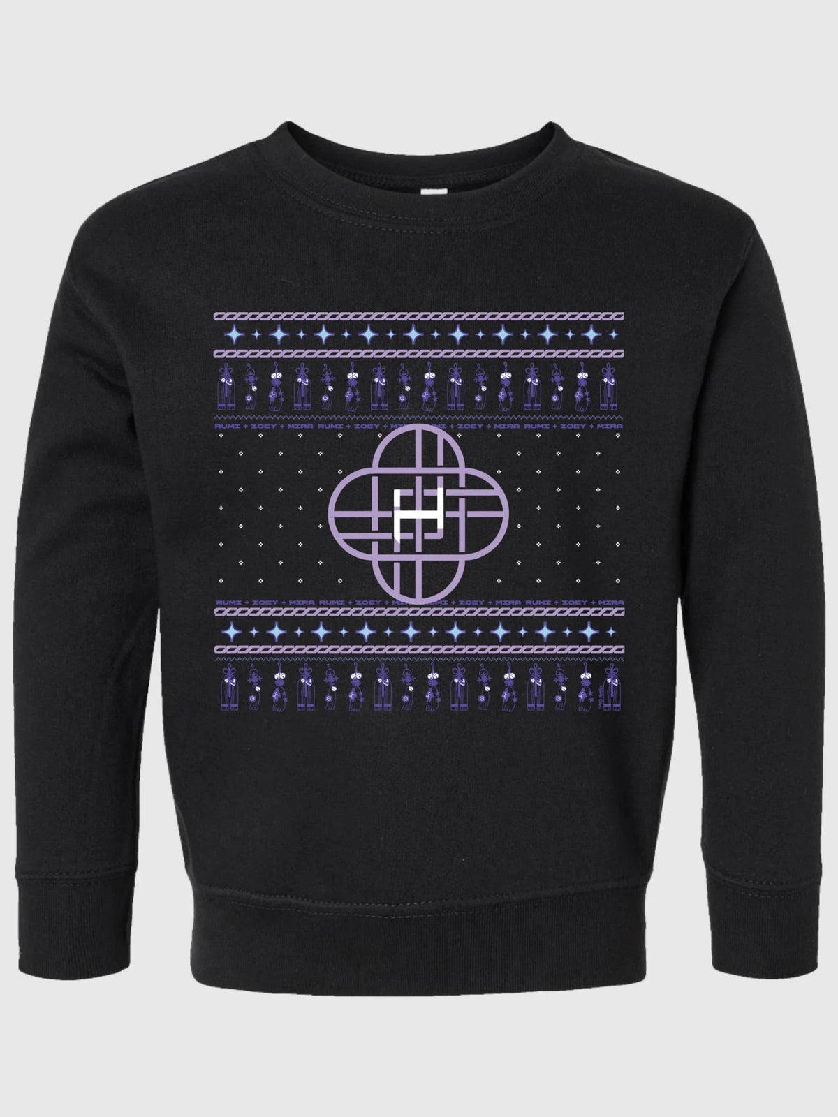 KPop Demon Hunters Toddler Crewneck Sweatshirt Holiday