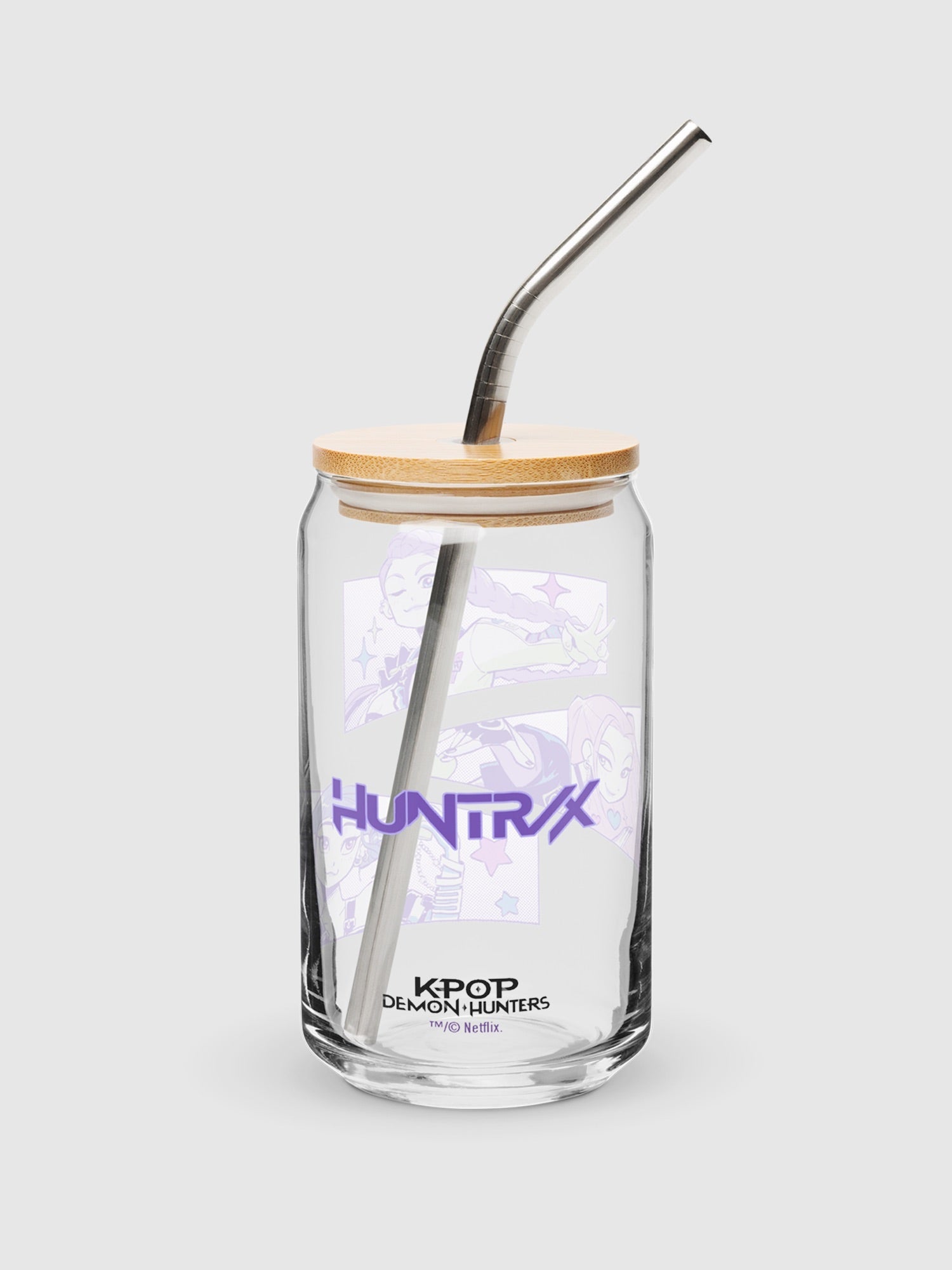 KPop Demon Hunters HUNTR/X Can-Shaped Glass