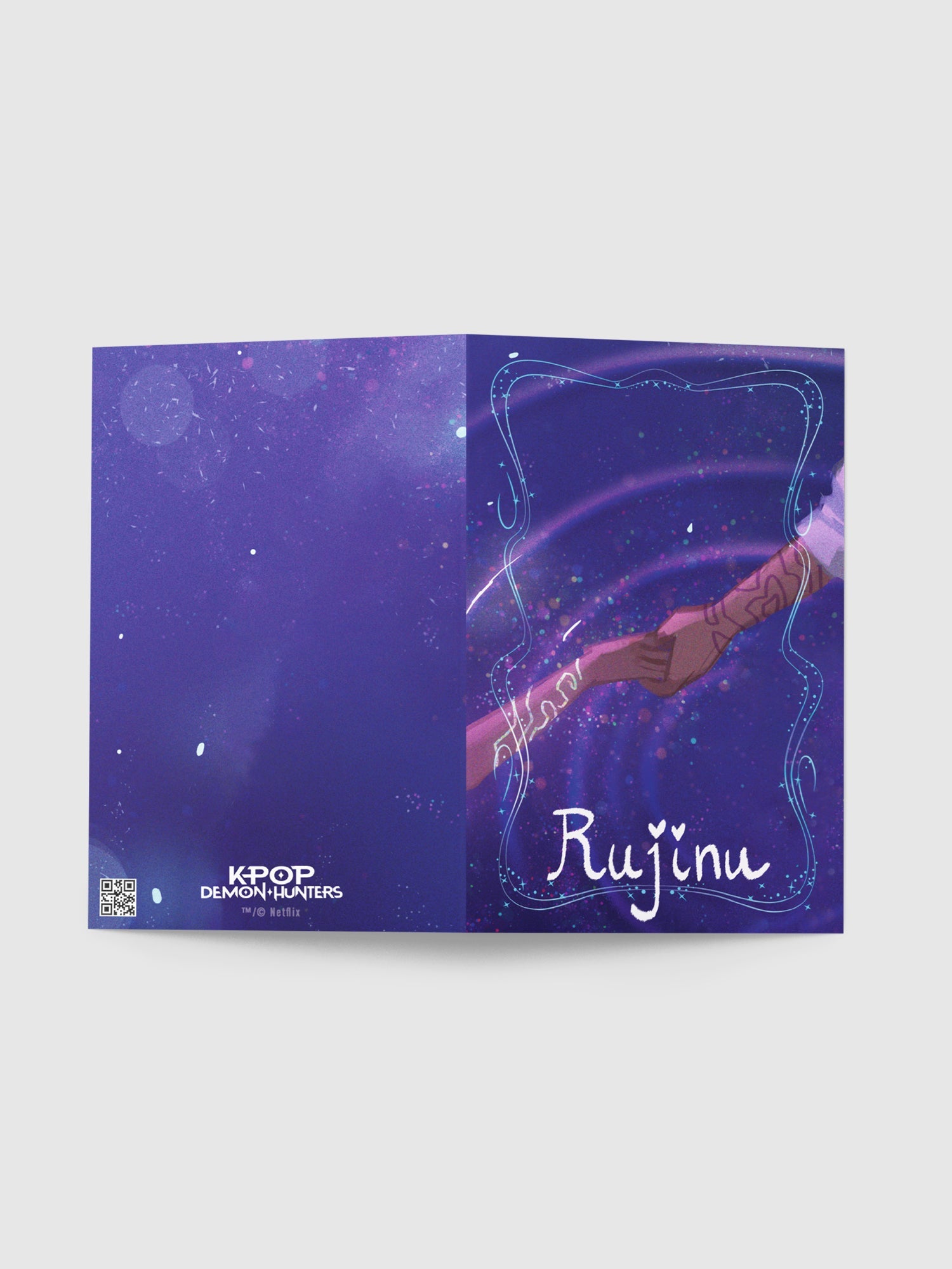 KPop Demon Hunters Greeting Card Rujinu