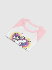 KPop Demon Hunters Women's Raglan Baby Tee Rujinu