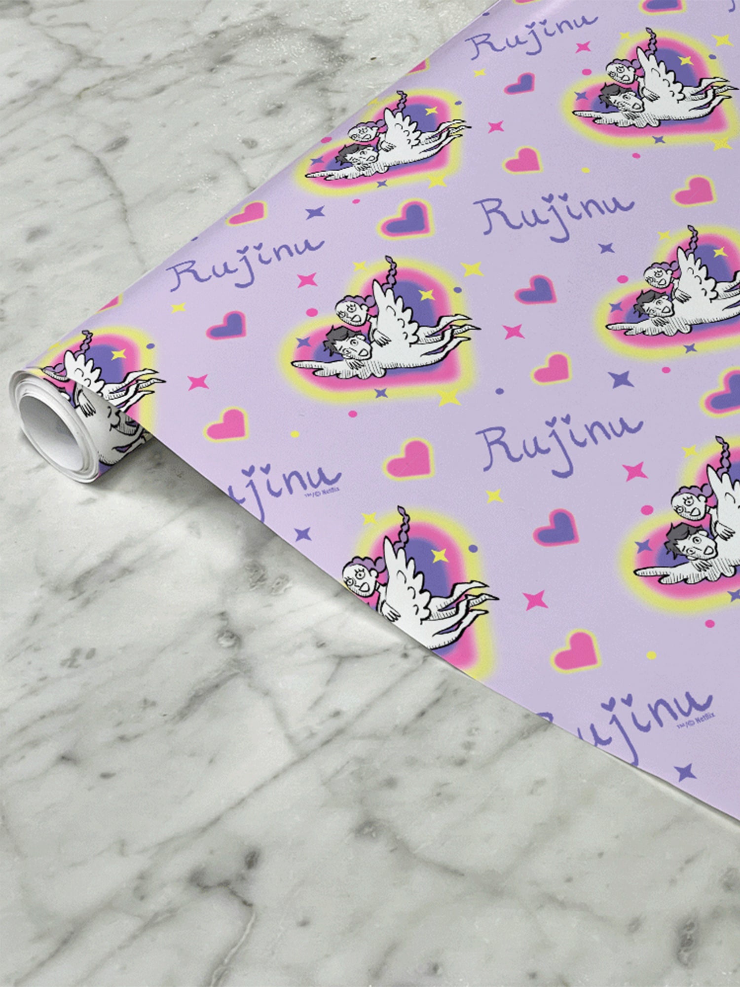 KPop Demon Hunters Satin Gift Wrap Rujinu
