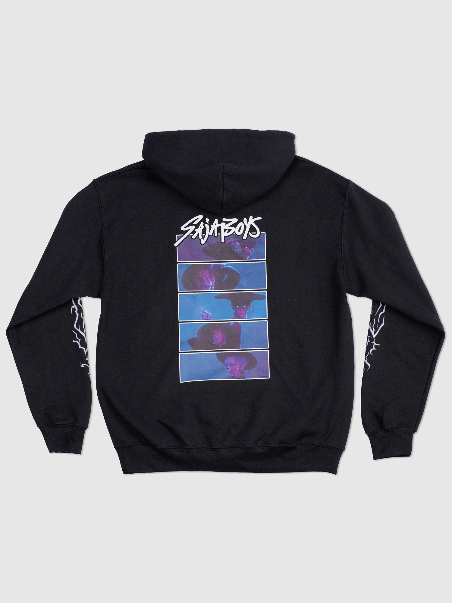 KPop Demon Hunters SAJA BOYS Glow in the Dark Adult Hoodie
