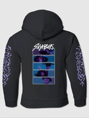 KPop Demon Hunters SAJA BOYS Glow in the Dark Kids Hoodie