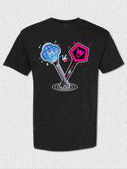 KPop Demon Hunters HUNTR/X & SAJA BOYS Light Sticks Glow in the Dark Kids T-Shirt