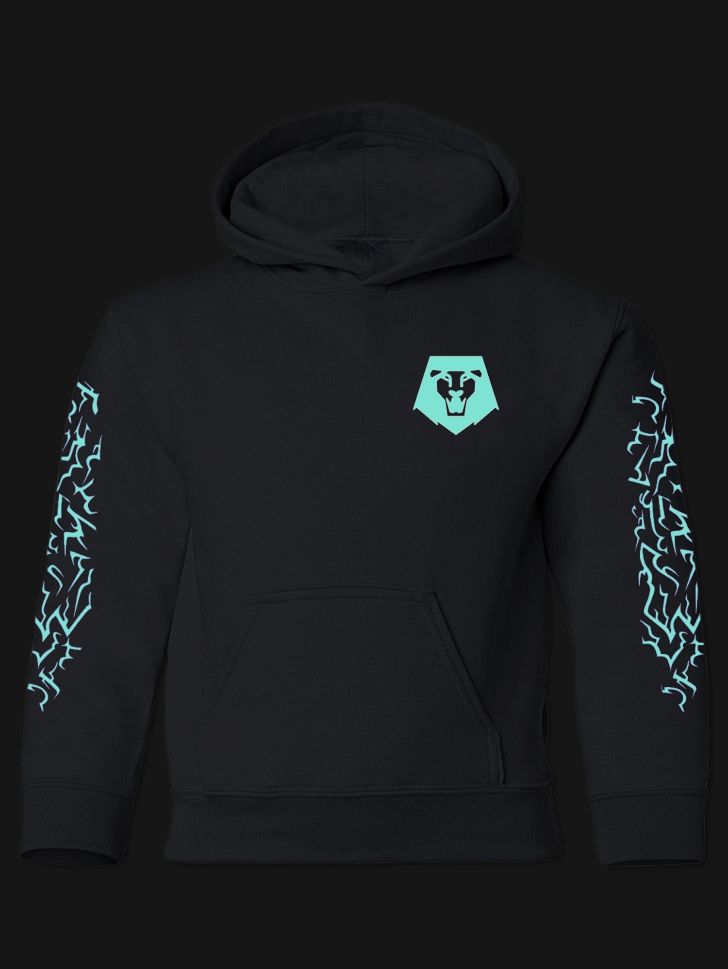 KPop Demon Hunters SAJA BOYS Glow in the Dark Kids Hoodie
